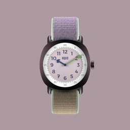 [504743-3] KWIO Tikk Armbanduhr für Kinder (Cake Lila)