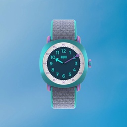 [504743-6] KWIO Tikk Armbanduhr für Kinder (Limited Edition Rainbow)