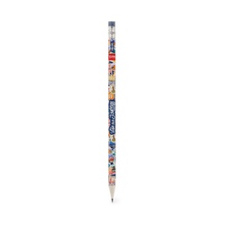 [504777-6] Legami I USED TO BE A NEWSPAPER - Bleistift aus Recyclingpapier (Travel Stickers)