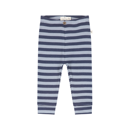 A Tiny Story Baby Hose Blau gestreift (74)