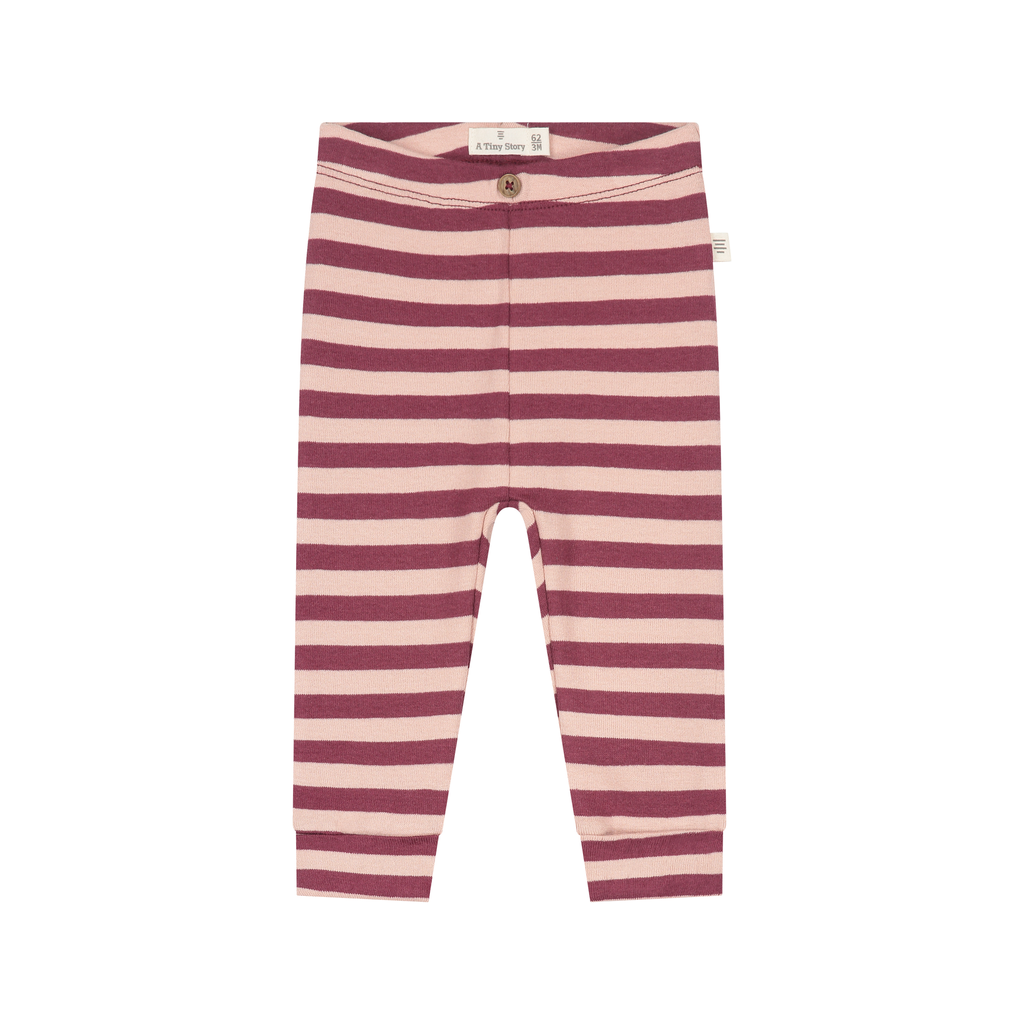 A Tiny Story Baby Hose Rot gestreift