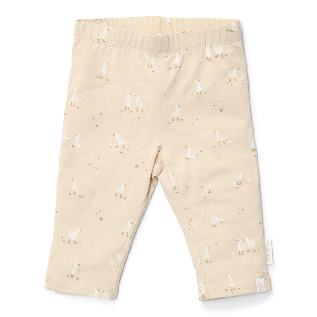 Little Dutch Leggings - Beige - Newborn Naturals - Kleine Gans