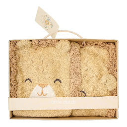 Little Dutch Geschenkbox - Newborn Naturals (Löwe Gelb)
