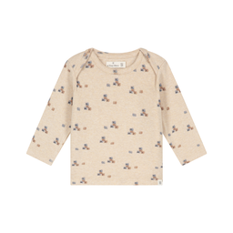 A Tiny Story Langarm T-Shirt Beige Melange (56)
