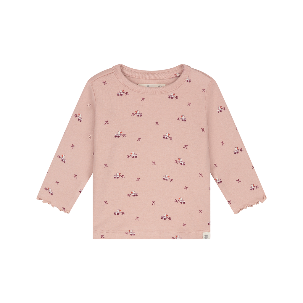 A Tiny Story T-Shirt long sleeve Old Pink