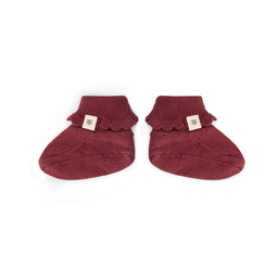 A Tiny Story Babyschuhe Dunkelrot (56/62)