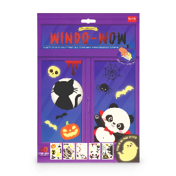 Legami HALLOWEEN Div. Artikel (Set aus 40 Elektrostatischen Fensteraufklebern - Windo-Wow)