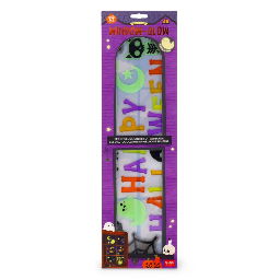 Legami HALLOWEEN Div. Artikel (Set mit Gel-Fensteraufklebern WINDOW-GLOW - HAPPY Halloween)