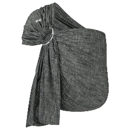 Hoppediz Ring-Sling (Popline Denim schwarz)