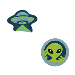 Der Die Das Wechselbuttons für Schulranzen (Mission to Mars)