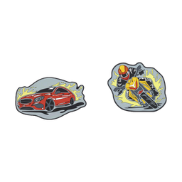 Der Die Das Wechselbuttons für Schulranzen (Street Racing)