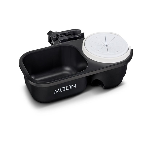 Moon Flaschenhalter mit Snackbox schwarz
