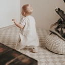 Emma & Noah Leinen Schlafsack mit Füßen 0.5 TOG 80cm