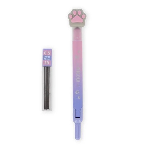 Legami Zirkel mit automatischer Mine - Meow Kitty