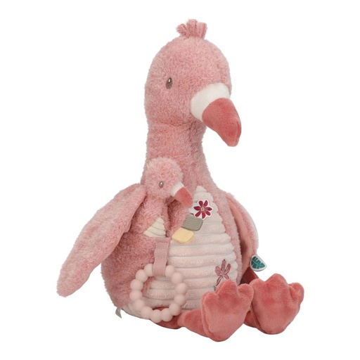 Little Dutch Aktivitätskuscheltier Flamingo Pink