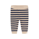A Tiny Story Hose beige-blau gestreift