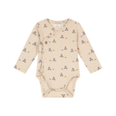 A Tiny Story langarm Body Beige Mélange