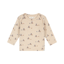 A Tiny Story Langarm T-Shirt Beige Melange