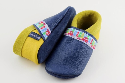 Krabbelschuhe aus Leder Autos