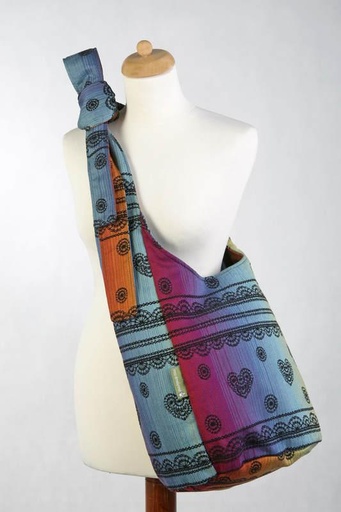 Lenny Lamb Taschen Hobo Rainbow Lace Dark