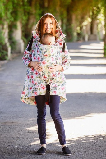 Greyse Sommertragejacke Big Flowers (bunt)