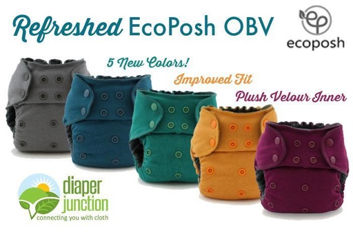 Kanga Care Ecoposh OBV One Size Fitted Cloth Diaper