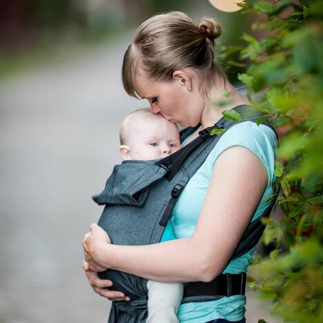Storchenwiege BabyCarrier SLIM (50 – 86 cm / 15 kg)