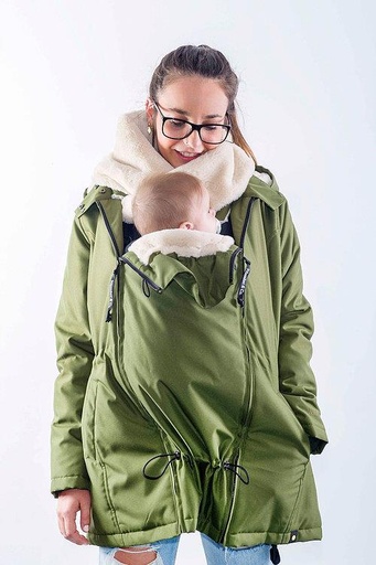 Wombat Tragejacke Wallaby 2.0 grün/creme