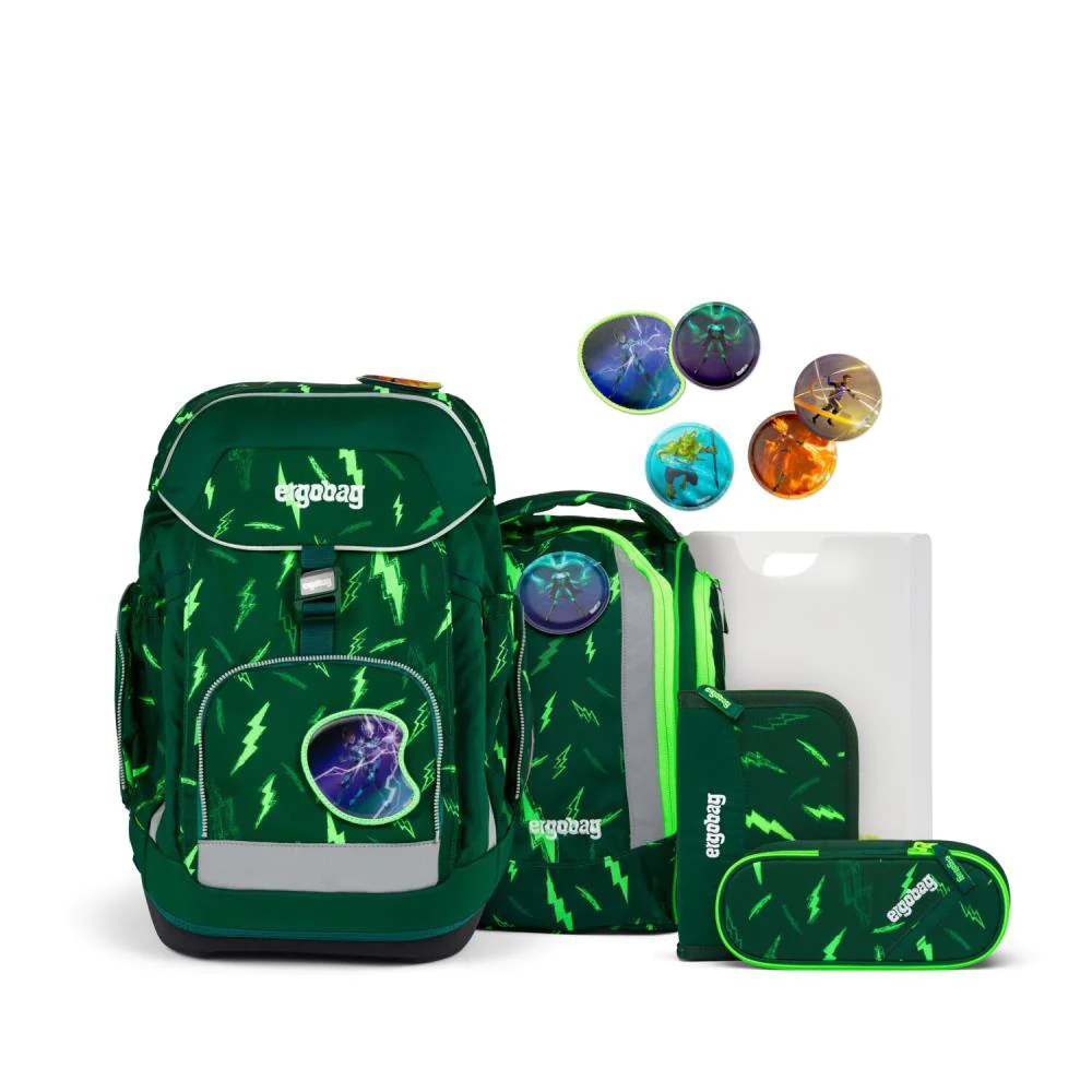 ergobag Schulranzen-Set Maxi 2025/ 2026