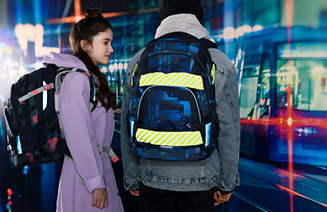 Coocazoo NEON Pull-Over-Set Yellow Reflective