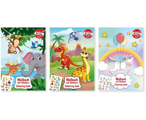 Stylex Sticker Malbuch