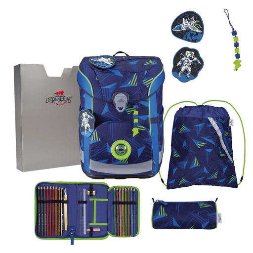 Der Die Das Schulranzen-Set Ergoflex Easy  tlg.
