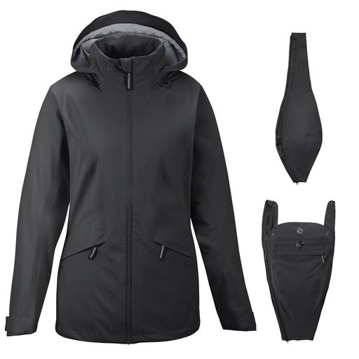 mamalila Outdoor-Tragejacke Explorer schwarz