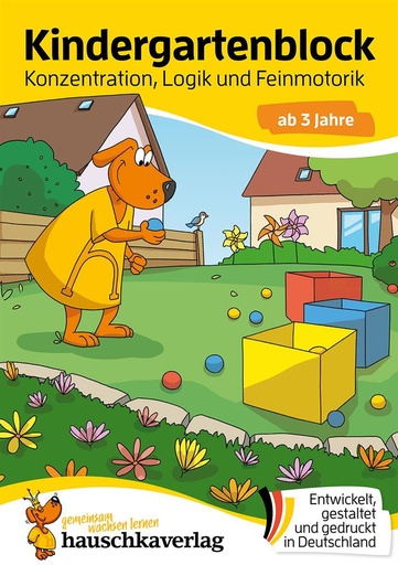 Hauschkaverlag Kindergartenblock ab 3 Jahre