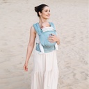 Love & Carry LoveTie Organic Babytrage Aquamarine