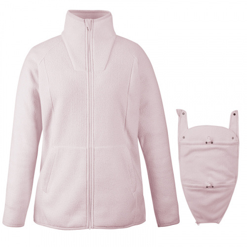 mamalila Fleece-Tragejacke Basel soft lilac