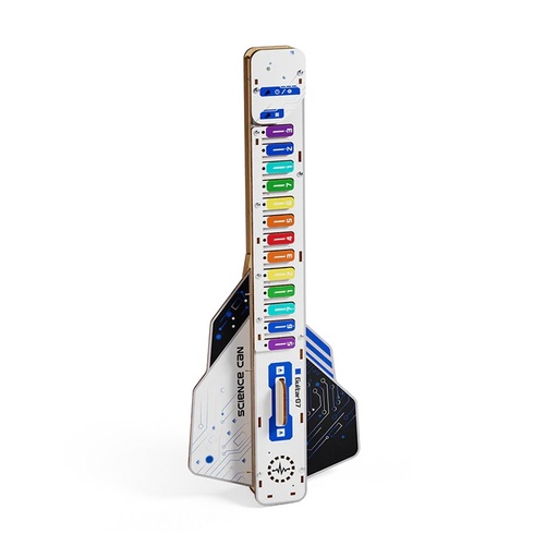 Topbright ELEKTRISCHE GITARRE CONSTRUCTION SET Bunt