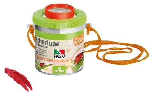 moses Expedition Natur Becherlupe mit Band klein