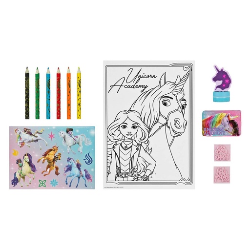 Undercover Unicorn Academy 21-teilig Bastelbox