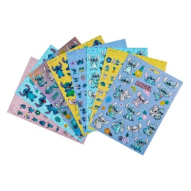 Undercover Stickerblock Lilo & Stitch 4-teilig