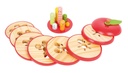 small foot Lernspiel Logisteck Apfel Rot