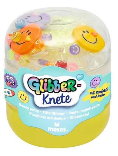 Moses Glibber-Knete - Mit Konfetti und Deko