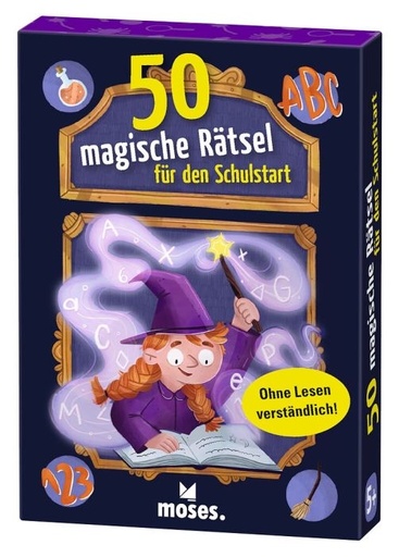 Moses 50 magische Rätsel für den Schulstart Kartenset